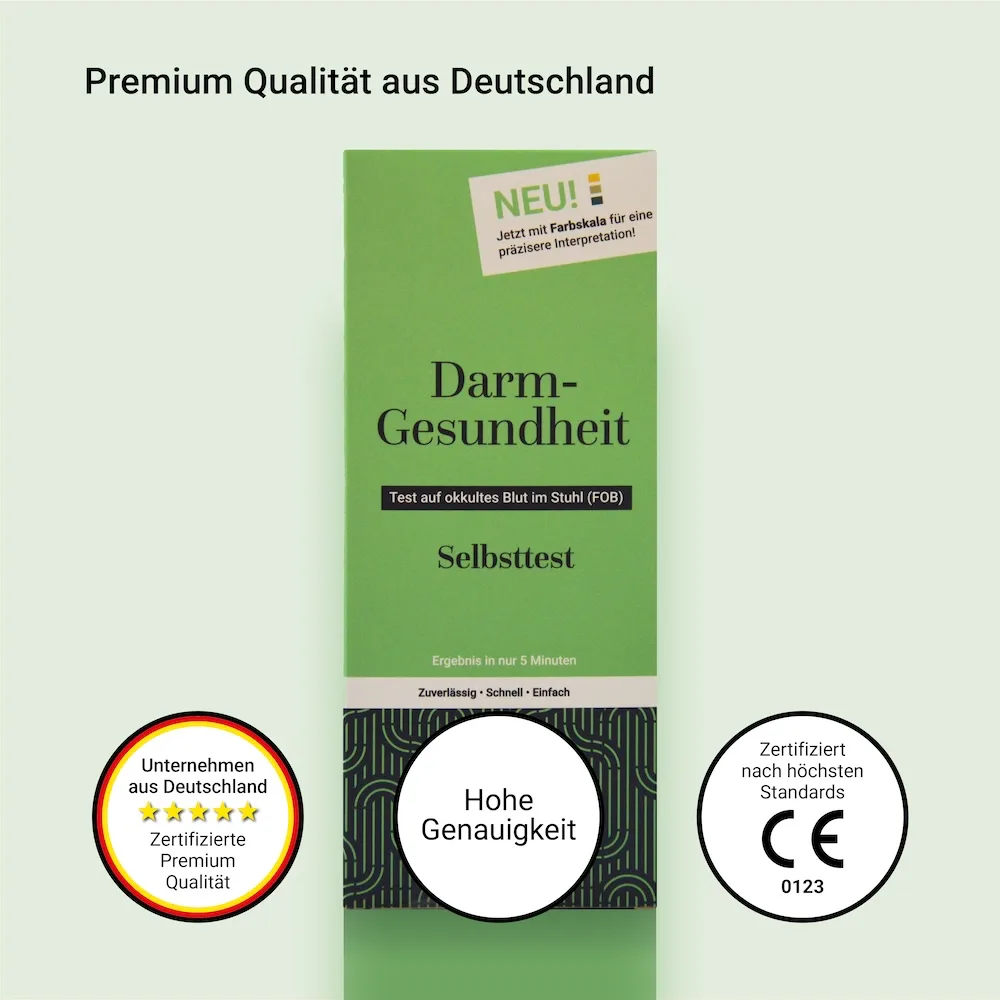 Darmgesundheit Selbsttest Siegel Qualität Aspilos