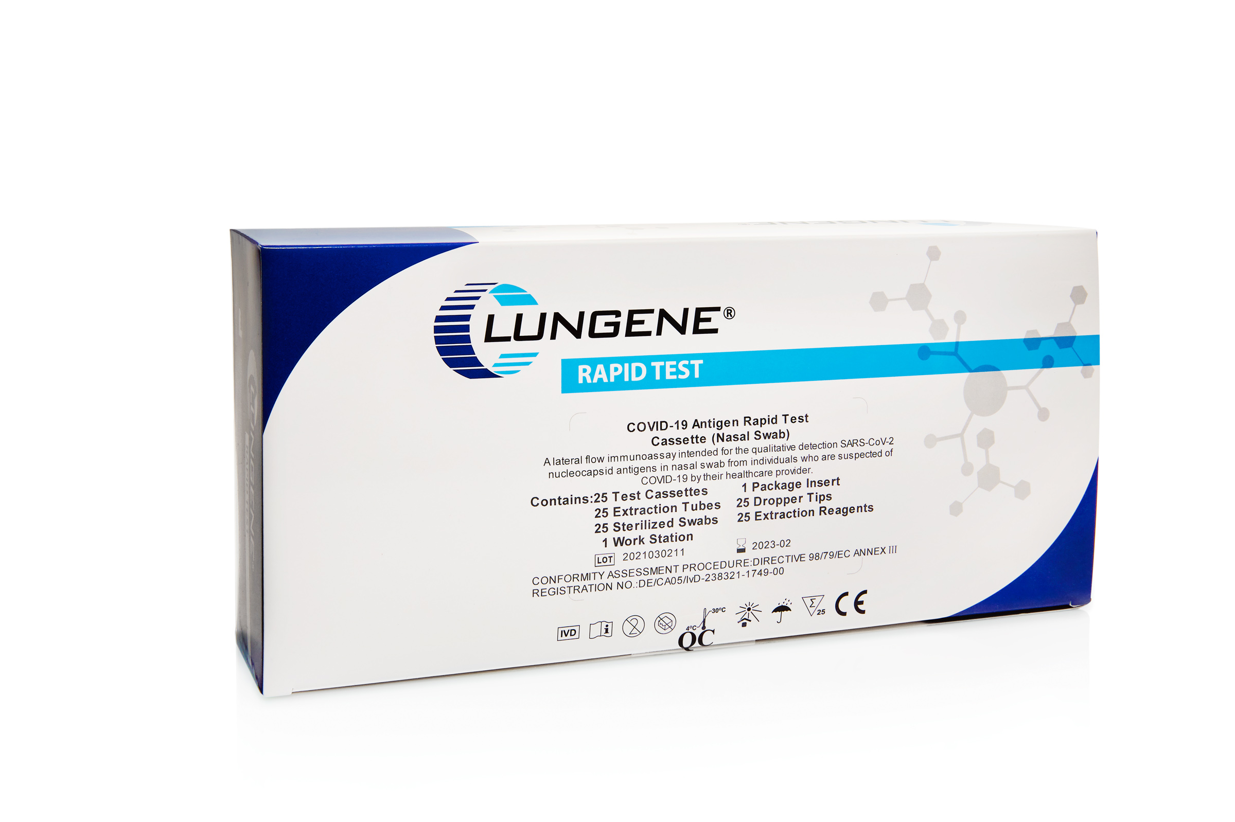 Clungene Covid-19 Antigen Test - 25 Stück