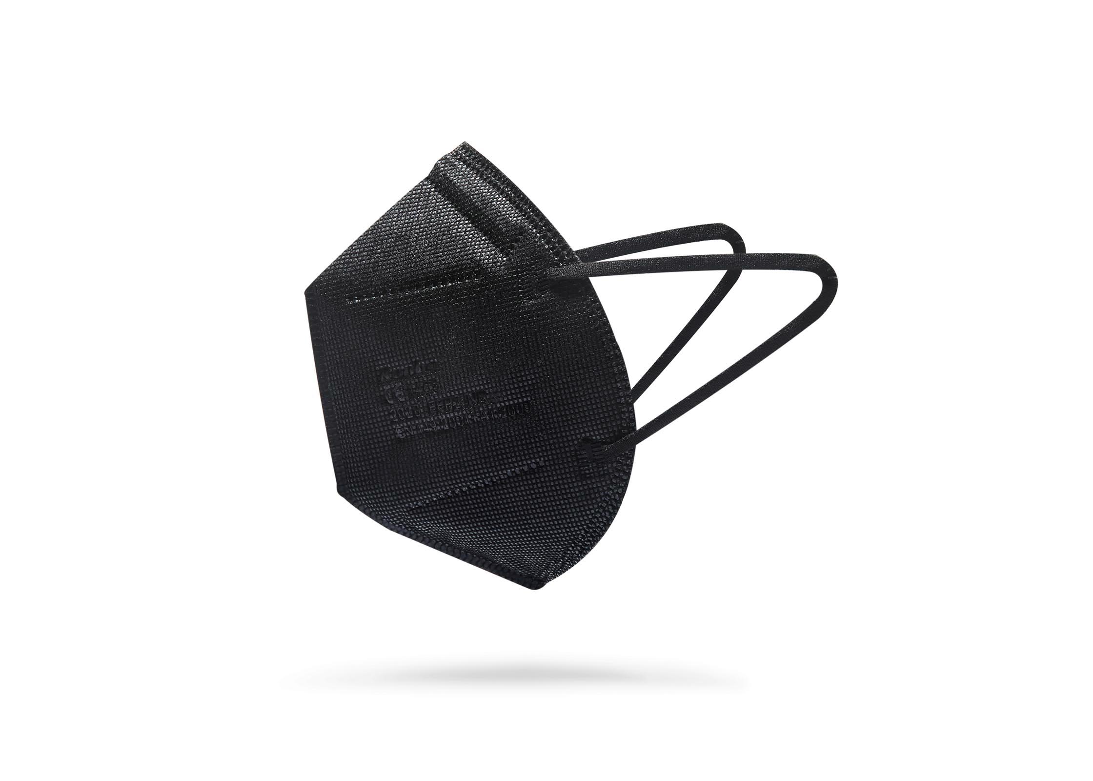 Runbo FFP2 Atemschutzmaske schwarz - 50 Stück