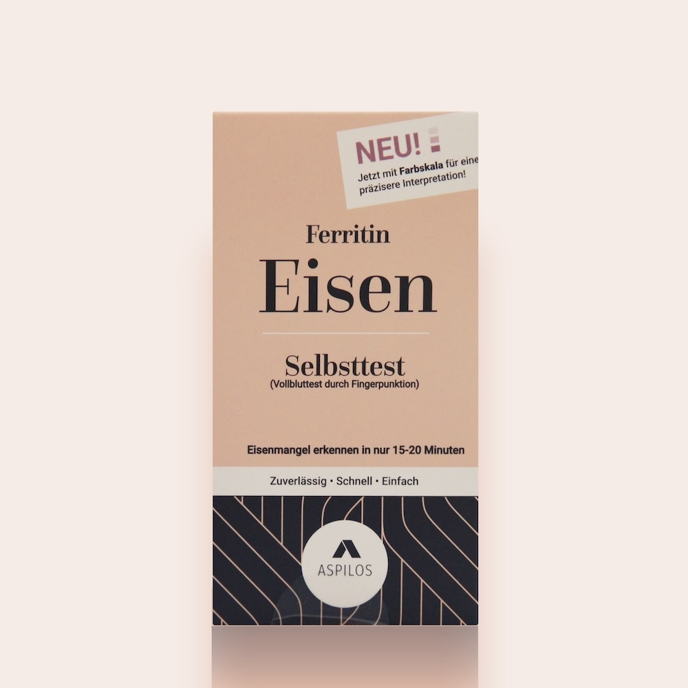 Ferritin Test Semiquantitativ Design Packung | Aspilos